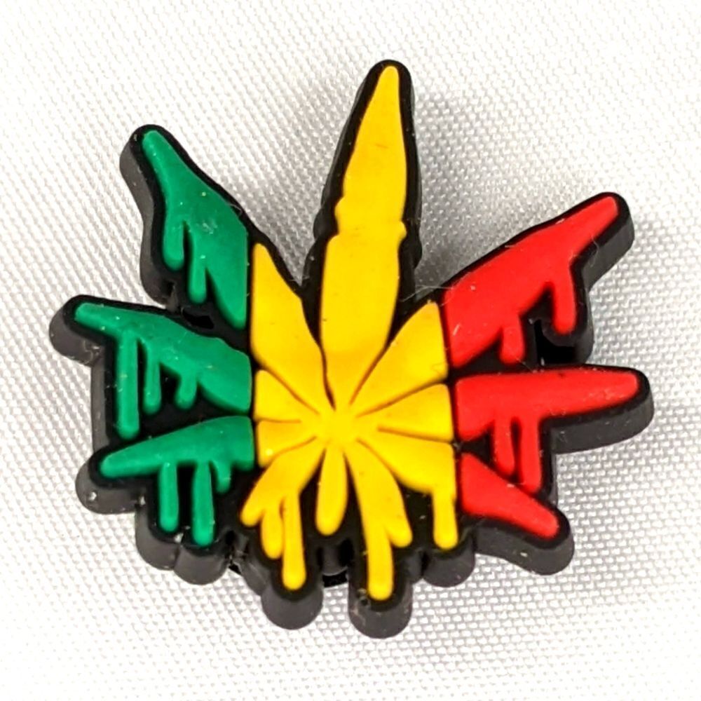Crocs Cannabis Weed Leaf Jibbitz Charm